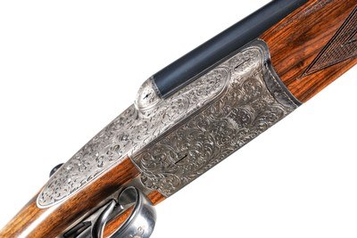 AYA No. 2 Deluxe Round Action SxS Shotgun 20GA (As New - Image 4 of 20