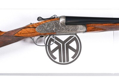 AYA No. 2 Deluxe Round Action SxS Shotgun 20GA (As New - Image 1 of 20