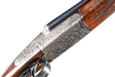 AYA No. 2 Deluxe Round Action SxS Shotgun 28GA (As New - Image 10 of 20