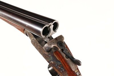 Pair of C. Hellis Sidelock Shotguns 12ga - Image 21 of 24