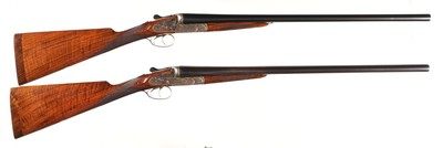 Pair of C. Hellis Sidelock Shotguns 12ga - Image 3 of 24