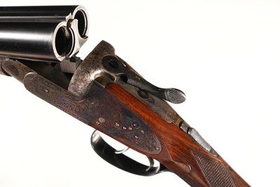 Pair of C. Hellis Sidelock Shotguns 12ga - Image 17 of 24