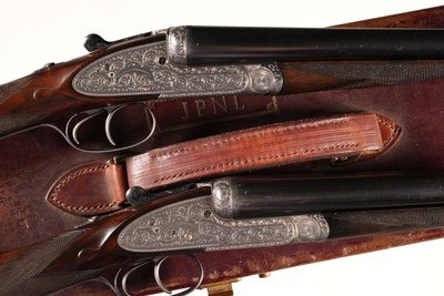 Pair of Holland & Holland Royal Hammerless Ejector Shotguns 12ga - Image 1 of 23