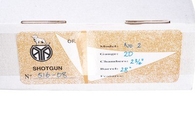 AYA No. 2 SxS Shotgun 20GA (As New - Image 6 of 20