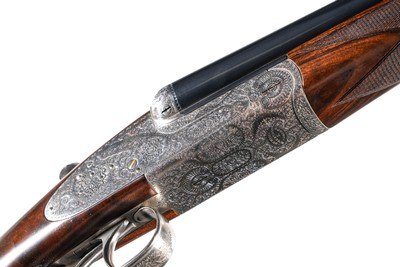 AYA No. 1 Deluxe Round Action SxS Shotgun 20GA (As New - Image 3 of 19