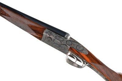 AYA No. 1 Deluxe Round Action SxS Shotgun 20GA (As New - Image 4 of 19