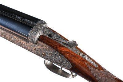 AYA No. 1 Deluxe Round Action SxS Shotgun 20GA (As New - Image 8 of 19