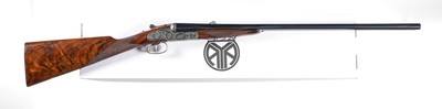 AYA No. 1 Deluxe Round Action SxS Shotgun 20GA (As New - Image 7 of 19