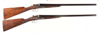 Pair of AYA No. 1 SxS Shotguns 12GA - Image 2 of 16