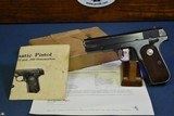 US WW2 COLT M1908 GENERAL OFFICERS PISTOL…WITH BOX AND COLT LETTER….VERY RARE AND SHARP! - 1 of 13