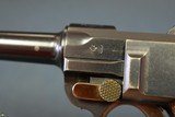 EXCEPTIONAL DWM 1900 SWISS LUGER AND HOLSTER….EARLY 4 DIGIT PRODUCTION…WITH HOLSTER….EYE POPPING! - 21 of 25