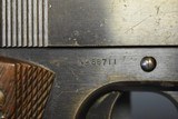 VERY SCARCE COLT 1911 US ARMY……SHIPPED JULY, 1914 TO THE PENNSYLVANIA, NATIONAL GUARD - 9 of 13