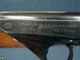 EARLY WAR EAGLE 655 MAUSER HSc PISTOL……..LUFTWAFFE ISSUED WITH ULTRA RARE CDC43 DROPPING HOLSTER….FANTASTIC LUFTWAFFE RIG! - 11 of 16