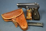 CZECH ARMY 1937 Cz24 PISTOL………LUFTWAFFE ISSUED WITH ULTRA RARE 1940 DATED KRIEGHOFF MADE LUFTAMTED HOLSTER……..HUGE DEAL!!! - 1 of 13
