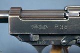 WALTHER 3RD VARIATION ZERO SERIES P.38 PISTOL……….MINT CRISP AND AN EYE POPPER! - 22 of 24