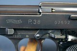WALTHER 3RD VARIATION ZERO SERIES P.38 PISTOL……….MINT CRISP AND AN EYE POPPER! - 19 of 24