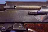 ULTRA RARE WALTHER ZERO SERIES ac45 HEERES PISTOLE / P.38 PISTOL…..END OF WAR NAZI PRODUCTION……VERY SHARP - 9 of 15