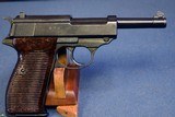 ULTRA RARE WALTHER ZERO SERIES ac45 HEERES PISTOLE / P.38 PISTOL…..END OF WAR NAZI PRODUCTION……VERY SHARP - 7 of 15