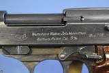 EXCEPTIONAL WALTHER MOD P38 COMMERCIAL P.38 PISTOL……EARLY 1944 PRODUCTION……A REAL EYE POPPER!!! - 6 of 11