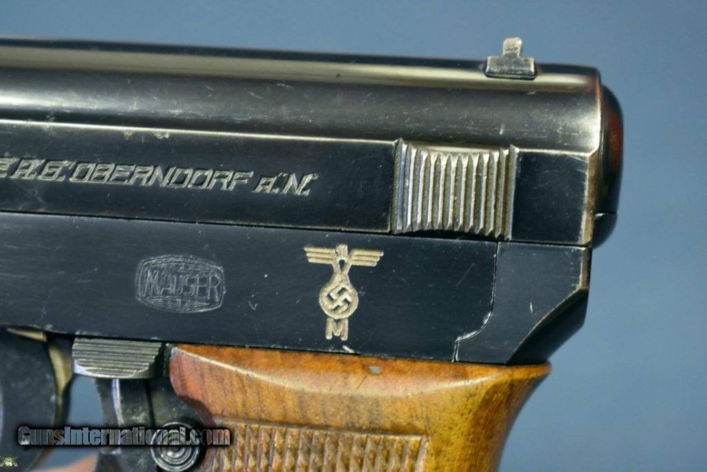 Exceptional German Kriegsmarine Model 1934 Mauser Pistol With Matching Magvariation 1top 2064