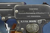RARE M1907 DREYSE PISTOL…..POLIZEI-PRESIDIUM BERLIN….KRIMINALPOLIZEI BERLIN MARKED……”BABYLON BERLIN SPECIAL”! - 4 of 10