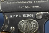RARE M1907 DREYSE PISTOL…..POLIZEI-PRESIDIUM BERLIN….KRIMINALPOLIZEI BERLIN MARKED……”BABYLON BERLIN SPECIAL”! - 5 of 10