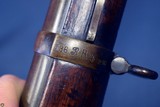 IMPORTANT DOCUMENTED BRITISH WWI WAR TROPHY 1891 AMBERG ARSENAL GERMAN GEW88 COMMISSION RIFLE….ALL MATCHING AND NICE! - 14 of 17