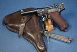 SCARCE DWM 1921 “SAFE & LOADED” COMMERCIAL 7.65 LUGER……..MINT STUNNING FULL RIG! - 1 of 21