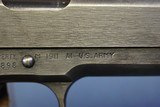 IMPORTANT & UNIQUE PAIR OF CONSECUTIVELY NUMBERED UNION SWITCH AND SIGNAL 1911A1 PISTOLS…..JUNE, 1943 PRODUCTION…..BOTH VERY SHARP!!! - 14 of 25