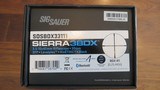 SIG SAUER SIERRA 3BDX 3.5-10X42 30mm SFP LEVELPLEX KinETHIC Black - 1 of 1