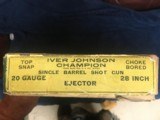 Iver Johnson Champion 20 ga shotgun Collectors Quality in original box - 10 of 15