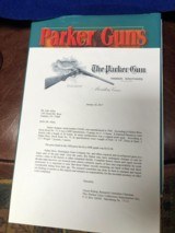 PARKER BROS DHE 12GA HIGH CONDITION DAMASCUS with PGCAFACTORY LETTER - Image 15 of 15