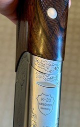 Krieghoff k20 vintage scroll, wood upgrade - Image 10 of 12