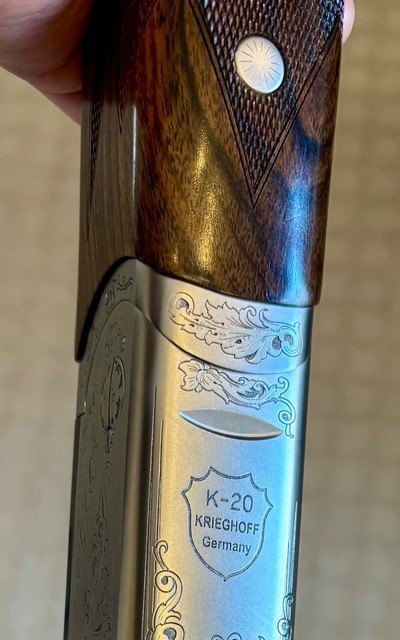 Krieghoff k20 vintage scroll, wood upgrade - Image 10 of 12
