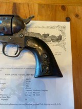 Colt SAA rare 51/2 inch etched barrel 44-40 - 8 of 14