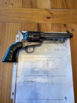 Colt SAA rare 51/2 inch etched barrel 44-40 - 2 of 14