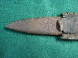 US WW1 Au Lion Blade Trench Knife & Scabbard French Manufacturer - 8 of 21