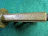 US WW1 Au Lion Blade Trench Knife & Scabbard French Manufacturer - 13 of 21