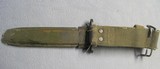 Greek Variant M-4 Bayonet Knife For US M1 Carbine With LEATHER HANDLE - 4 of 9