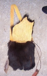 Bear Skin Possibles Bag Black Powder Muzzle Loading - 4 of 9