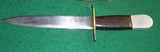 Large Theater made Fighting Knife Dagger WWII WWI Blade 8 3/4 inches - 1 of 3