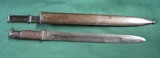 US M1892 Bayonet for M1898 Krag-Jorgensen With Scabbard Dated 1899 - 1 of 13
