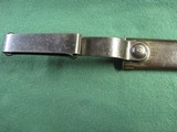 US M1892 Bayonet for M1898 Krag-Jorgensen With Scabbard Dated 1899 - 3 of 13