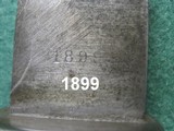 US M1892 Bayonet for M1898 Krag-Jorgensen With Scabbard Dated 1899 - 12 of 13