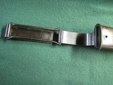 US M1892 Bayonet for M1898 Krag-Jorgensen With Scabbard Dated 1899 - 2 of 13