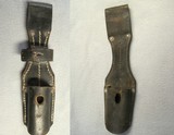 Two WWII German K98 Bayonet Leather Frog marked 1942 - 1 of 11