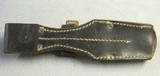 Two WWII German K98 Bayonet Leather Frog marked 1942 - 4 of 11