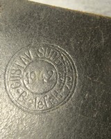 Two WWII German K98 Bayonet Leather Frog marked 1942 - 6 of 11