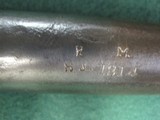 Model 1812 69 cal Musket Barrel dated 1814 Springfield Harpers Ferry Cut Off - 3 of 8