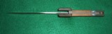 Near Mint Belgium 1953 FN FAL Type A Bayonet & Scabbard Belgian - 6 of 9